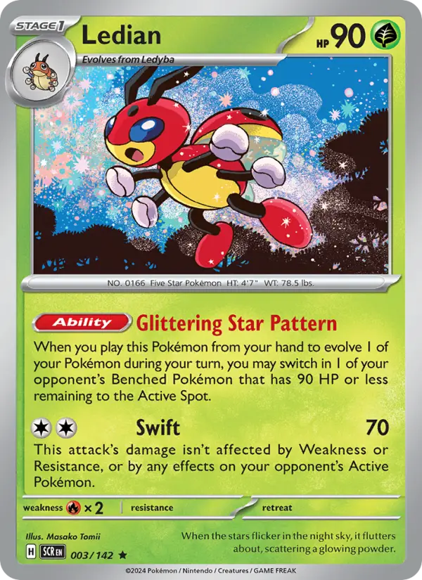 Ledian — Stellar Crown card #003