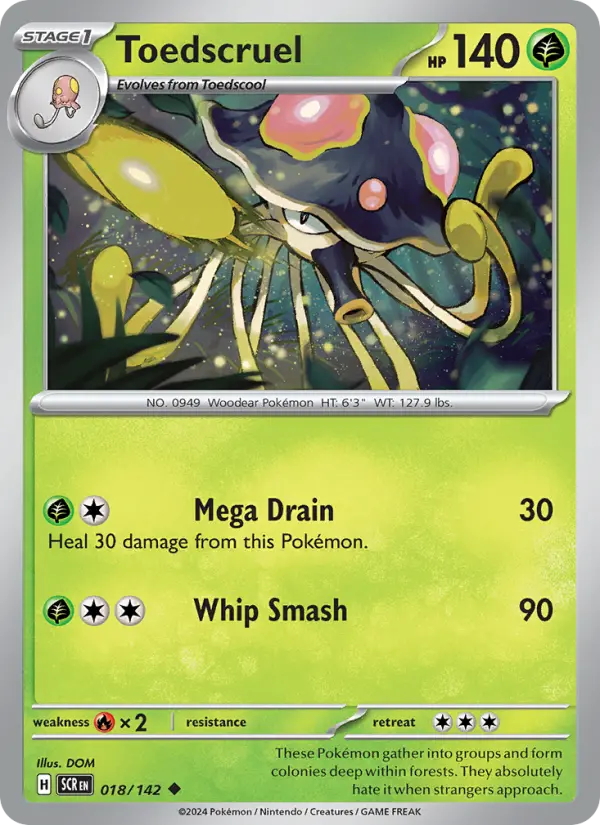 Toedscruel — Stellar Crown card #018