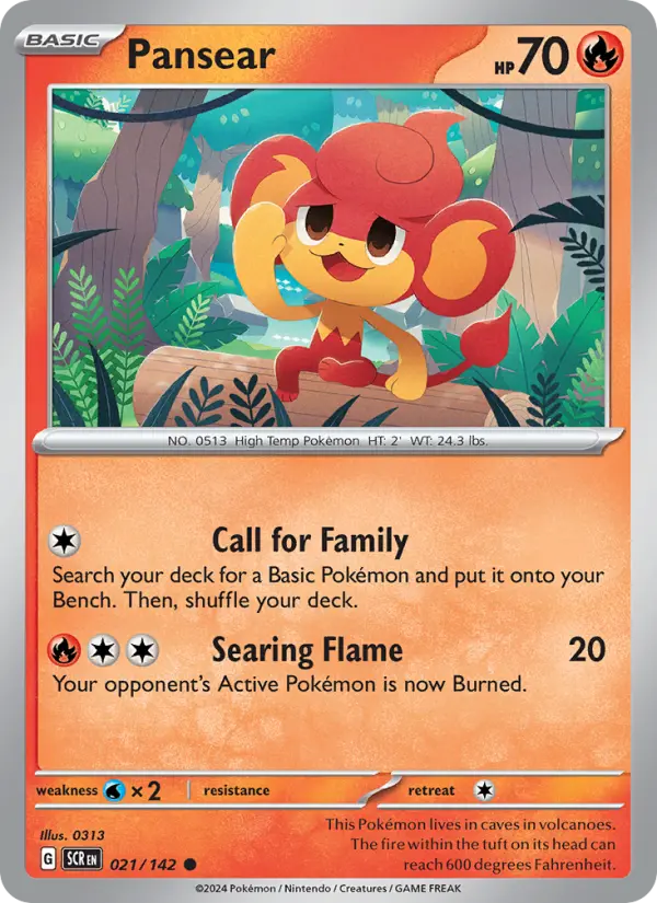 Pansear — Stellar Crown card #021