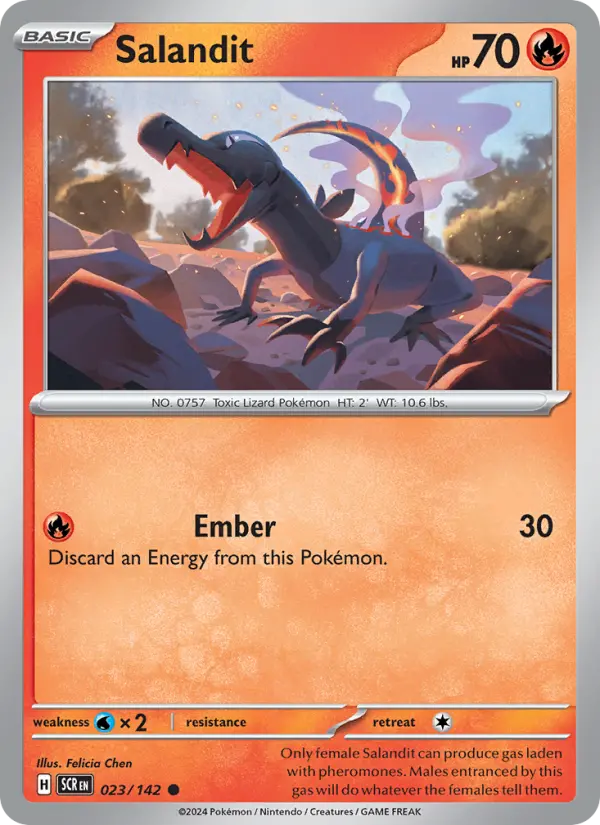 Salandit — Stellar Crown card #023