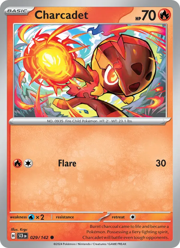 Charcadet — Stellar Crown card #029