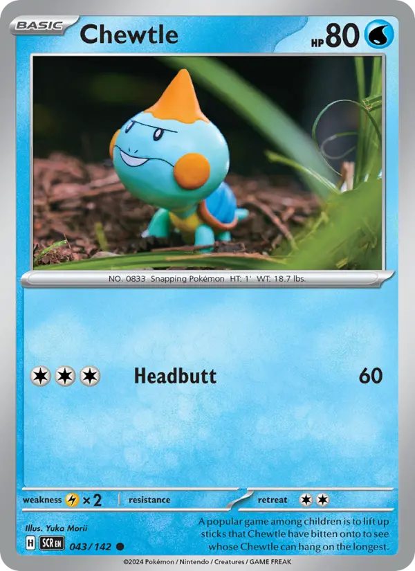 Chewtle — Stellar Crown card #043