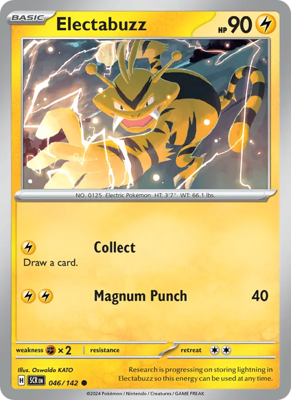 Electabuzz — Stellar Crown card #046