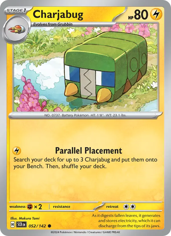 Charjabug — Stellar Crown card #052