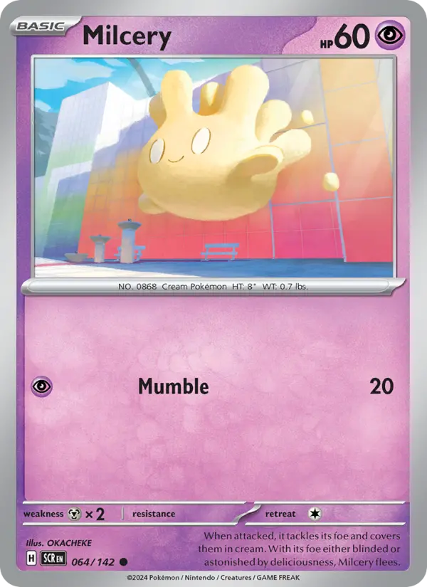 Milcery — Stellar Crown card #064