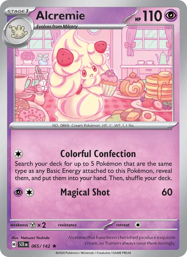 Alcremie — Stellar Crown card #065
