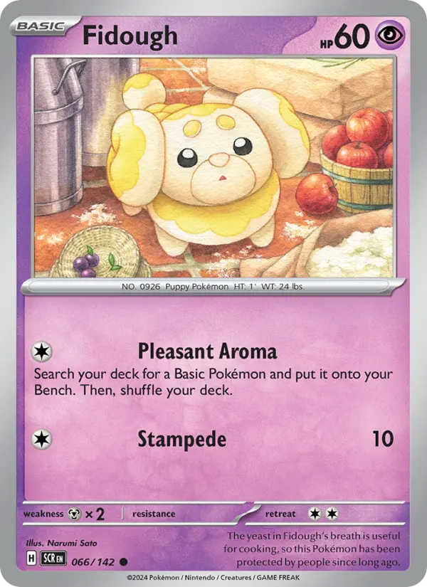 Fidough — Stellar Crown card #066