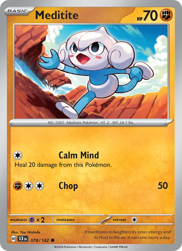 Meditite — Stellar Crown card #078