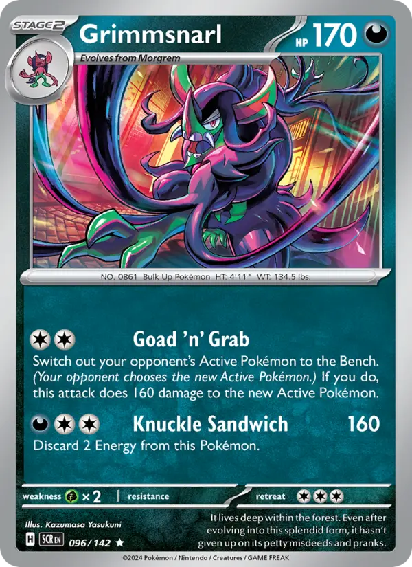 Grimmsnarl — Stellar Crown card #096