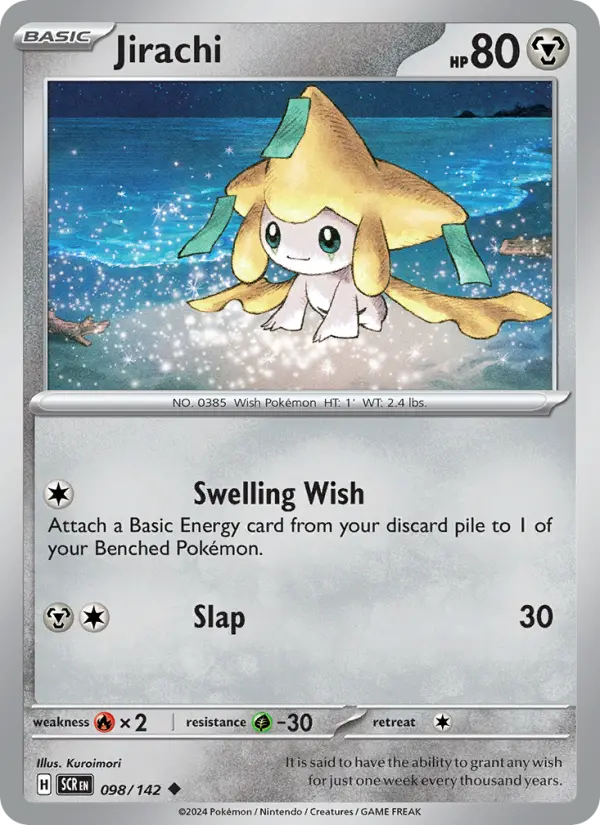 Jirachi — Stellar Crown card #098
