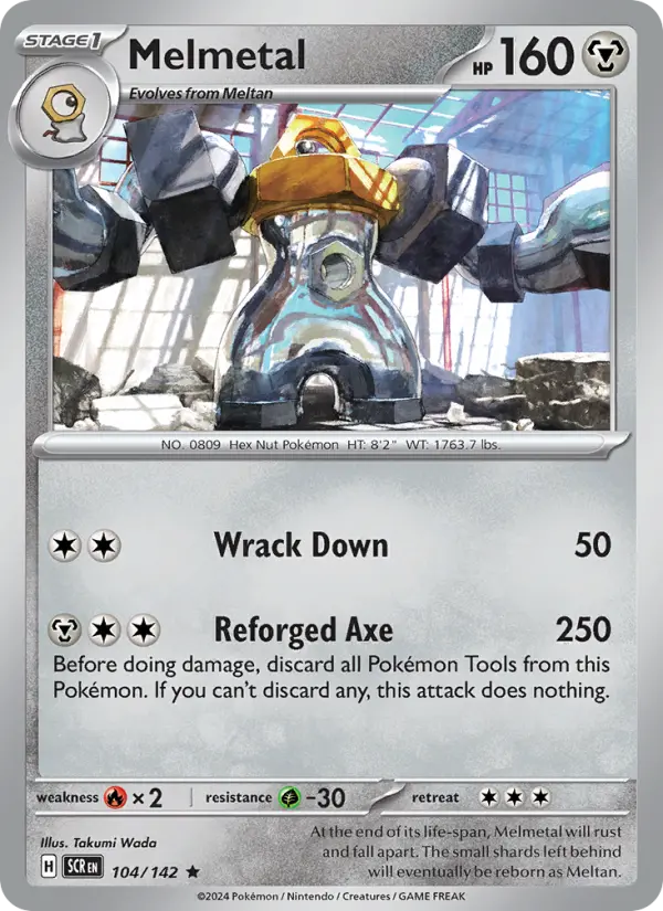 Melmetal — Stellar Crown card #104