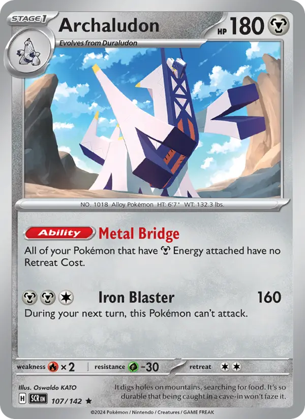 Archaludon — Stellar Crown card #107