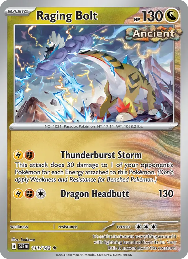 Raging Bolt — Stellar Crown card #111