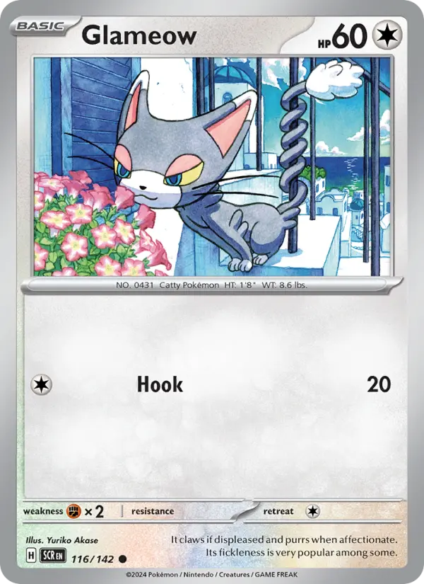 Glameow — Stellar Crown card #116