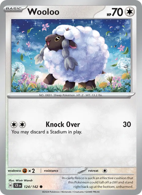 Wooloo — Stellar Crown card #124