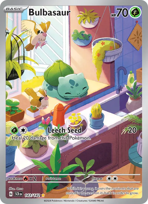 Bulbasaur — Stellar Crown card #143