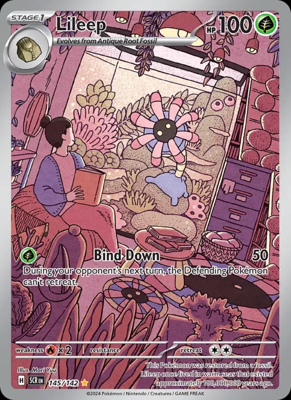 Lileep — Stellar Crown card #145