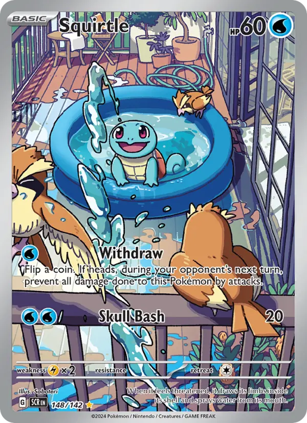 Squirtle — Stellar Crown card #148