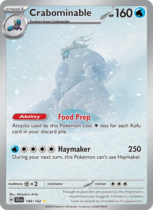 Crabominable — Stellar Crown card #149