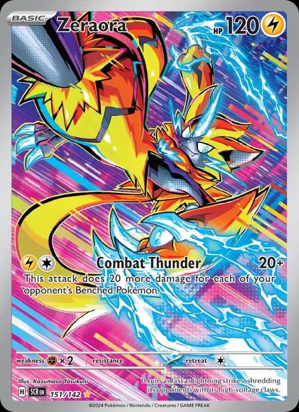 Zeraora — Stellar Crown card #151