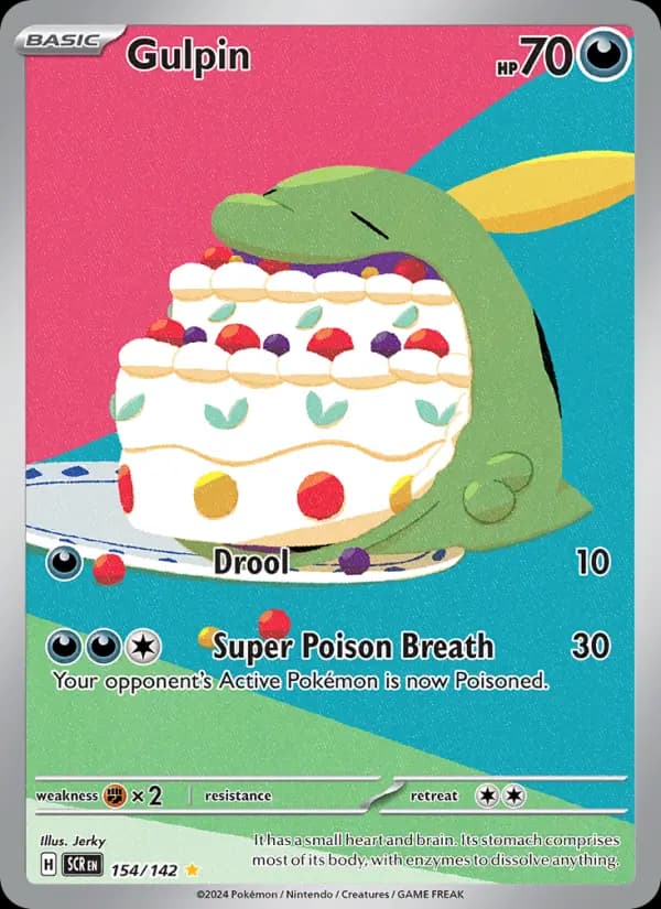 Gulpin — Stellar Crown card #154