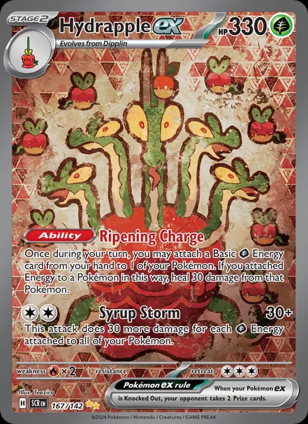 Hydrapple ex — Stellar Crown card #167